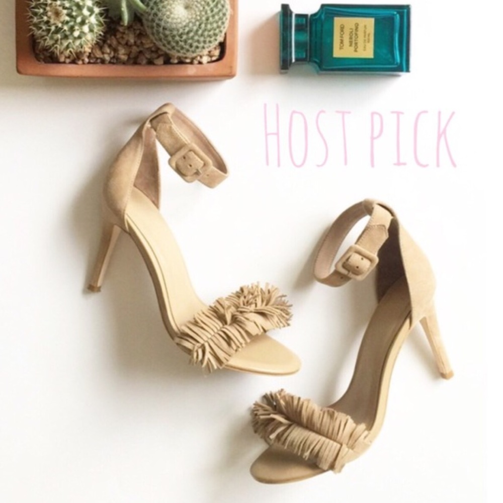 Joie Pippi Fringed Sandals